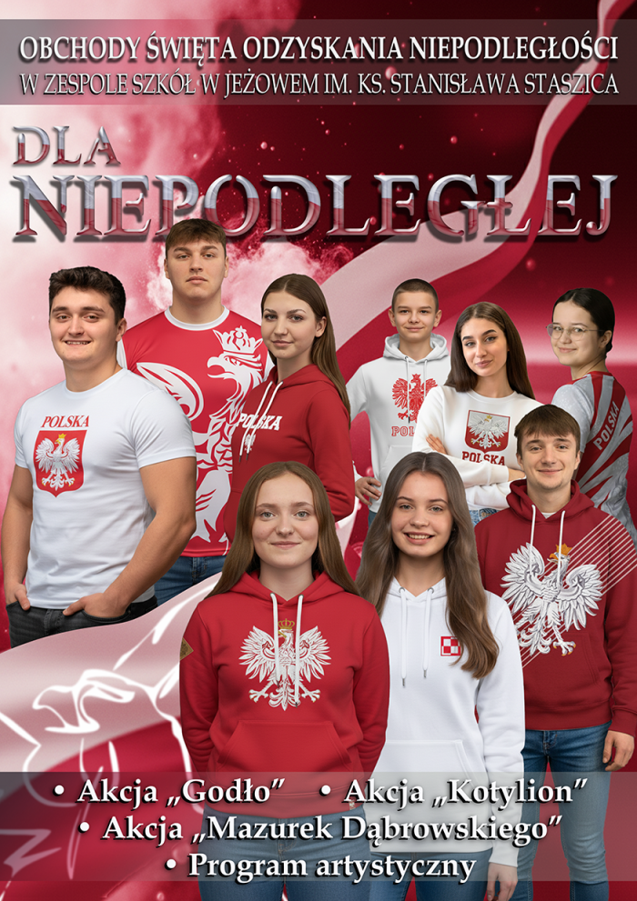 „Dla Niepodległej” – patriotyczne inicjatywy naszej szkolnej społeczności 