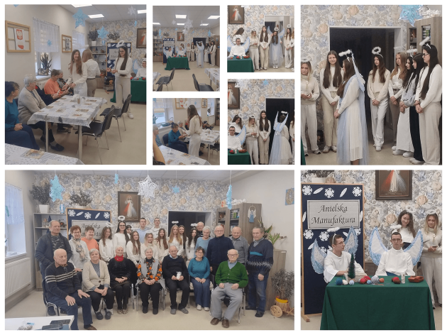 Nasi uczniowie z wizytą w Dziennym Domu Pomocy w Nowym Narcie