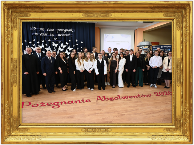 Uroczyste pożegnanie absolwentów w Zespole Szkół w Jeżowem