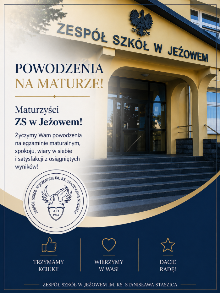 Powodzenia na maturze!
