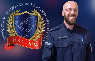 Wywiad z absolwentem naszej szkoły, sierżantem Tomaszem Majowiczem