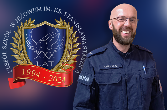 Wywiad z absolwentem naszej szkoły, sierżantem Tomaszem Majowiczem