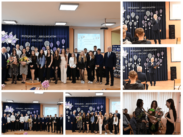Pożegnanie absolwentów klas maturalnych 