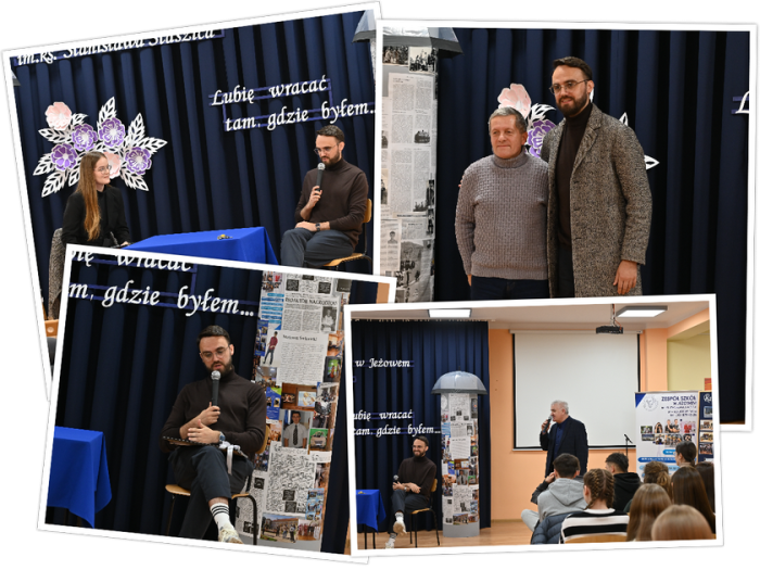 Pasja i profesjonalizm – spotkanie z Mateuszem Święcickim, absolwentem Liceum Ogólnokształcącego w Jeżowem